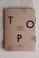 Top pattern (envelope) – kraft envelope printed with the TOP, packaging cover – Atelier Brunette