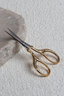 Gold embroidery scissors - Retro - 9 cm