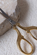 Gold embroidery scissors - Retro - 9 cm