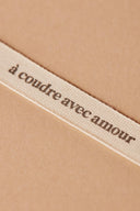 Ruban "A coudre avec amour" - Atelier Brunette - 2