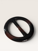 Anneau de ceinture en résine brun - Atelier Brunette - 3