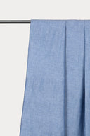 Tissu Chambray Coton Lin Light Blue au mètre - Atelier Brunette - 1