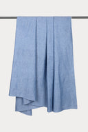 Tissu Chambray Coton Lin Light Blue au mètre - Atelier Brunette - 5