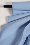 Bamboo cotton fabric, sky blue, sold by the metre – ultra-soft and breathable – Atelier Brunette