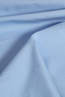 Bamboo cotton fabric, sky blue, sold by the metre – ultra-soft and breathable – Atelier Brunette