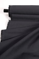 Tissu coton bambou gris anthracite foncé au mètre – ultra-doux et respirant – Atelier Brunette