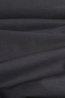 Tissu coton bambou gris anthracite foncé au mètre – ultra-doux et respirant – Atelier Brunette