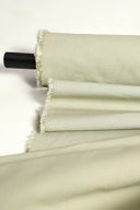 Bamboo cotton fabric, mineral green, sold by the metre – ultra-soft and breathable – Atelier Brunette