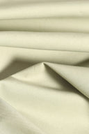 Bamboo cotton fabric, mineral green, sold by the metre – ultra-soft and breathable – Atelier Brunette