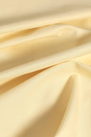 Tissu coton bambou crème vanille au mètre – ultra-doux et respirant – Atelier Brunette