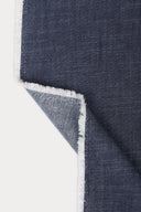 Tissu Coton Chambray Tencel Deep Night sold by the metre - Atelier Brunette - 2
