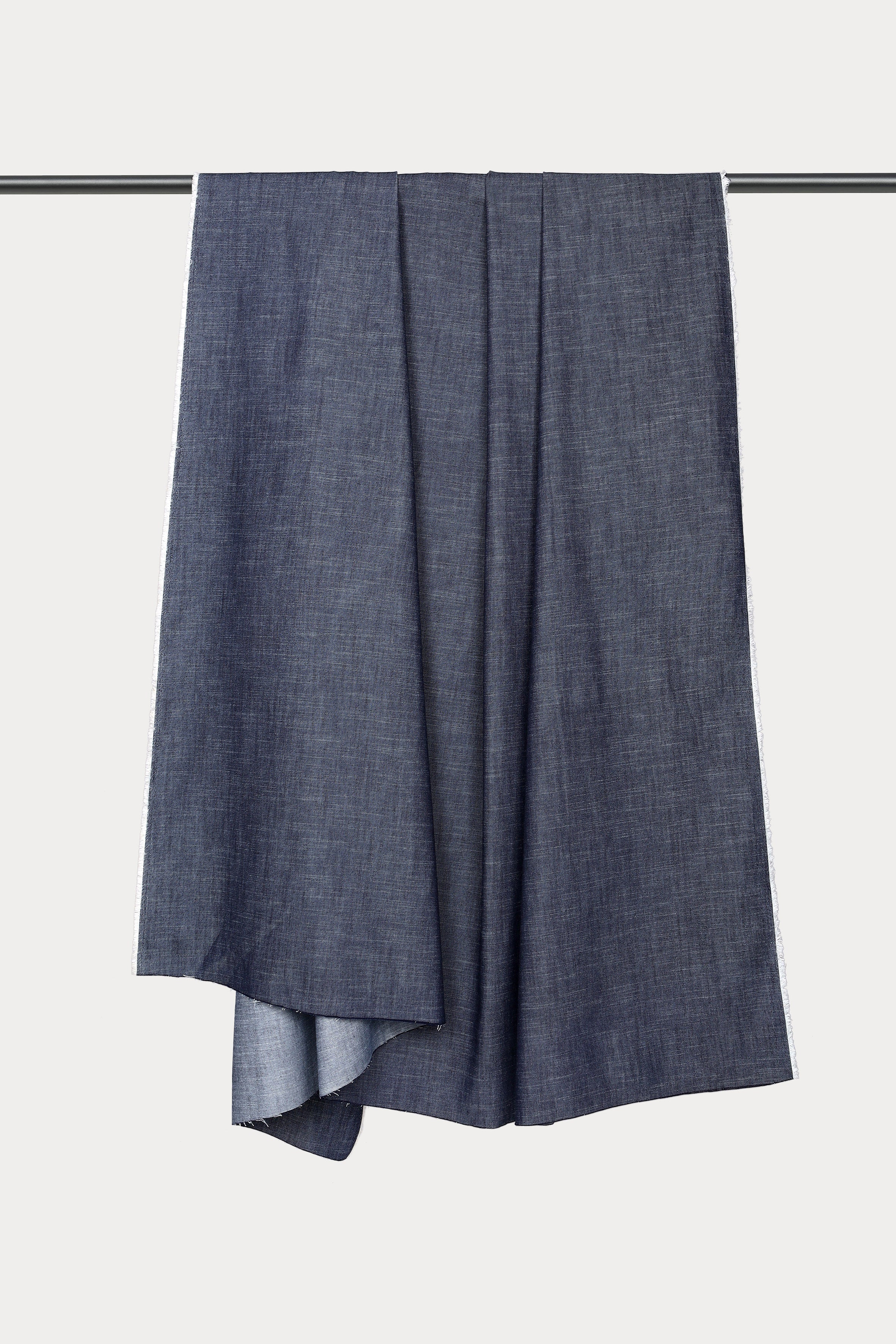 Tissu Coton Chambray Tencel Deep Night au mètre - Atelier Brunette - 5