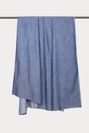 Tissu Coton Chambray Used Blue au mètre - Atelier Brunette - 3