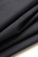 Chino stretch cotton fabric, deep charcoal grey, sold by the metre – soft and stretchy – Atelier Brunette