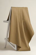 Chino stretch cotton fabric, mocha taupe, sold by the metre – soft and stretchy – Atelier Brunette