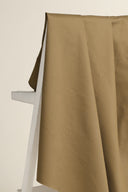 Chino stretch cotton fabric, mocha taupe, sold by the metre – soft and stretchy – Atelier Brunette