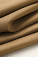 Chino stretch cotton fabric, mocha taupe, sold by the metre – soft and stretchy – Atelier Brunette
