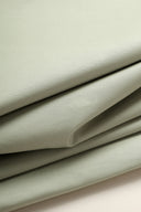Chino stretch cotton fabric, mineral green, sold by the metre – soft and stretchy – Atelier Brunette