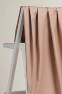 Chino stretch cotton fabric, rosy nude, sold by the metre – soft and stretchy – Atelier Brunette