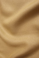 Tissu crêpe de viscose moutarde jaune au mètre – légèrement graîné et fluide – Atelier Brunette