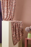 Tissu Fuji viscose imprimé rose blush pâle au mètre – léger et fluide – Atelier Brunette