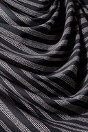 Tissu Gaïa viscose EcoVero imprimé gris anthracite foncé au mètre – Atelier Brunette