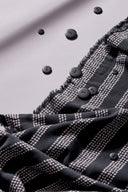 Tissu Gaïa viscose EcoVero imprimé gris anthracite foncé au mètre – Atelier Brunette