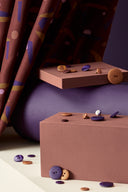 Tissu Java imprimé rouille au mètre – exotique et fluide – Atelier Brunette