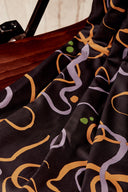 Fabric Misty viscose black sold by the metre – light and fluid – Atelier Brunette