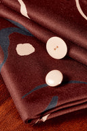 Fabric Misty viscose rust sold by the metre – light and fluid – Atelier Brunette