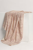 Sya linen-viscose fabric, off-white ecru print, sold by the metre – botanical and lightweight – Atelier Brunette