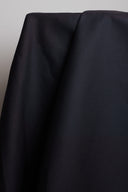 Dark charcoal grey water-repellent cotton fabric by the metre – ideal for trench coats – Atelier Brunette