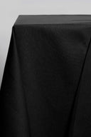 Tissu gabardine légère coton noir au mètre – fluide et estival – Atelier Brunette