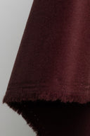 Tissu gabardine légère coton brun biscuité chaud au mètre – fluide et estival – Atelier Brunette
