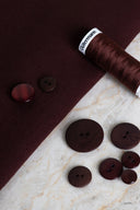 Tissu gabardine légère coton brun biscuité chaud au mètre – fluide et estival – Atelier Brunette
