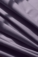 Tissu gabardine légère coton parme lavande au mètre – fluide et estival – Atelier Brunette