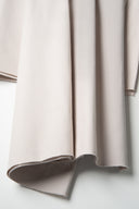 Tissu gabardine de coton beige argile au mètre – résistant et drapant – Atelier Brunette
