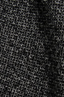 Black and off-white flecked wool-blend fabric by the metre – stylish tweed, warm feel – Atelier Brunette