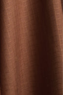 Tissu Little Tile caramel noisette – jacquard géométrique carrelage – Atelier Brunette
