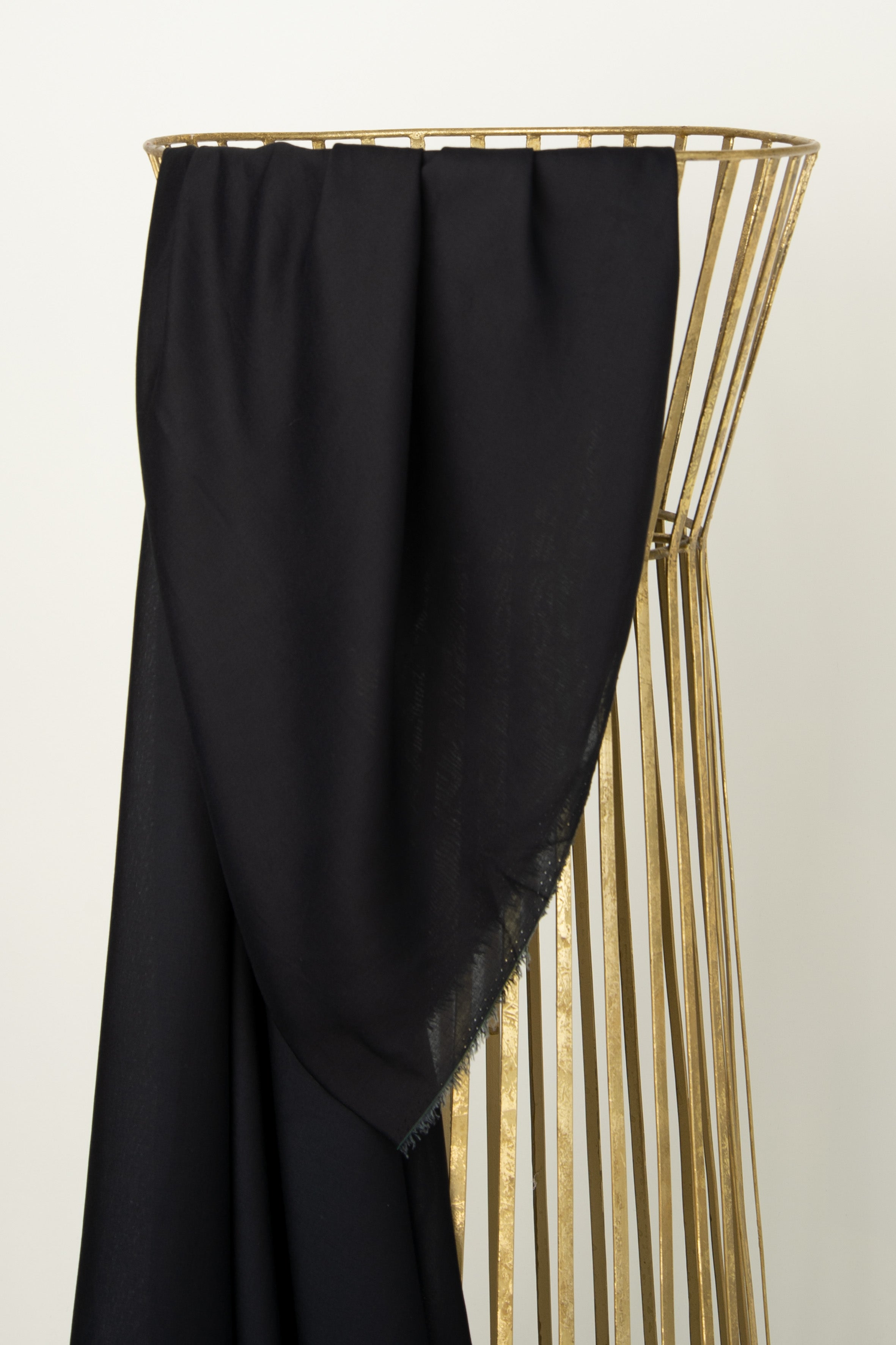 "Modal Viscose Black" fabric