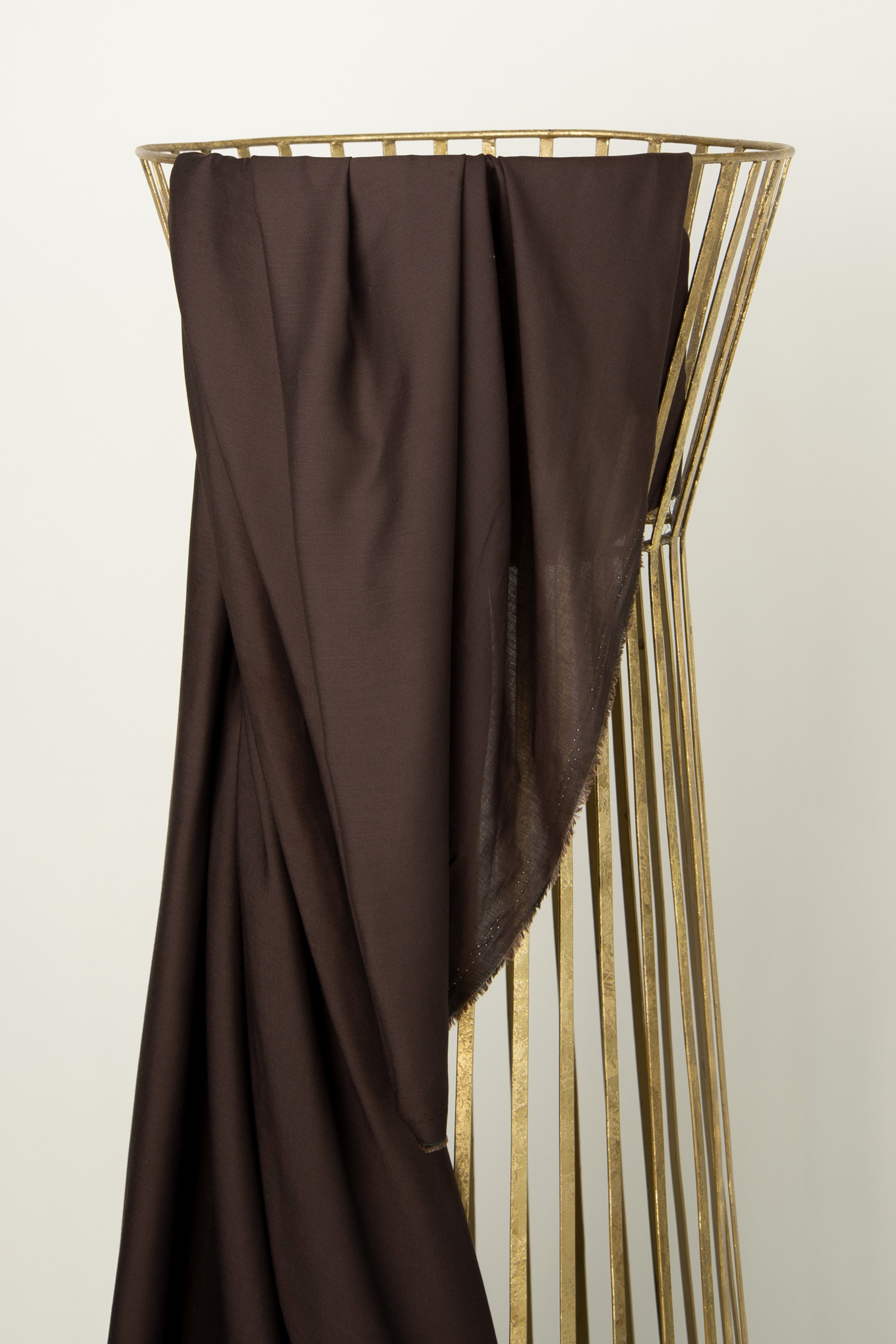Fabric "Modal Viscose Oat Chocolate"