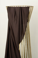 Tissu modal viscose beige caramel chaud au mètre – incroyablement doux – Atelier Brunette