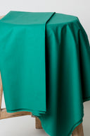 Bright zesty green cotton poplin fabric by the metre – smooth and silky – Atelier Brunette