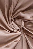 Sand beige cotton poplin fabric by the metre – smooth and silky – Atelier Brunette
