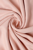 Tissu twill lin viscose LivaEco™ rose pastel tendre au mètre – fluide et éco-responsable – Atelier Brunette