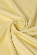 Tissu twill lin viscose LivaEco™ crème vanille au mètre – fluide et éco-responsable – Atelier Brunette