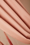 Tissu twill lin coton bordeaux érable au mètre – naturel et résistant – Atelier Brunette