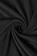 Twill linen-viscose LivaEco™ fabric, black, sold by the metre – fluid and eco-responsible – Atelier Brunette