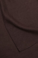 Tissu twill lin viscose LivaEco™ beige caramel chaud au mètre – fluide et éco-responsable – Atelier Brunette