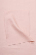 Twill linen-viscose LivaEco™ fabric, soft pastel pink, sold by the metre – fluid and eco-responsible – Atelier Brunette